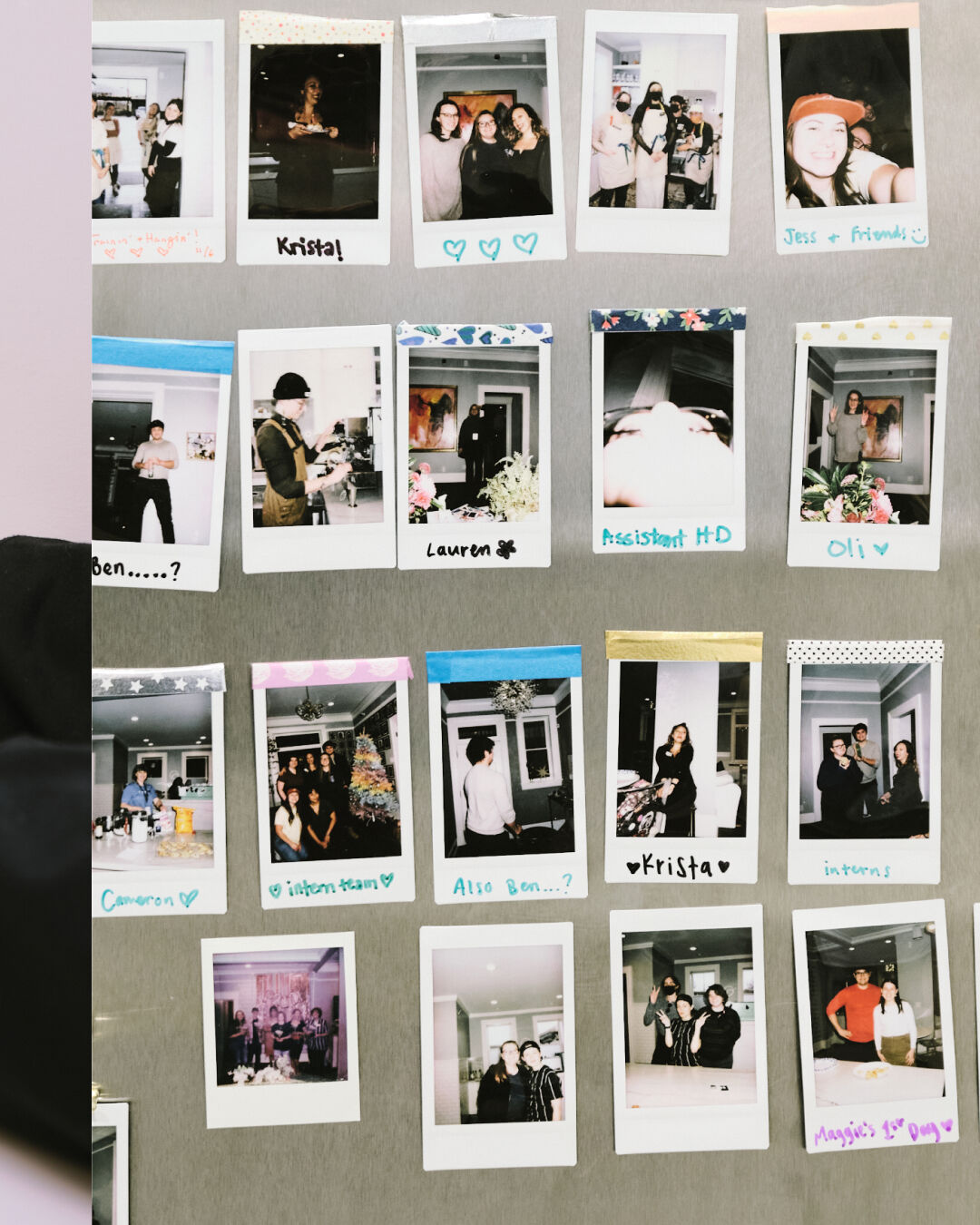 collage of polaroids collage of polaroids