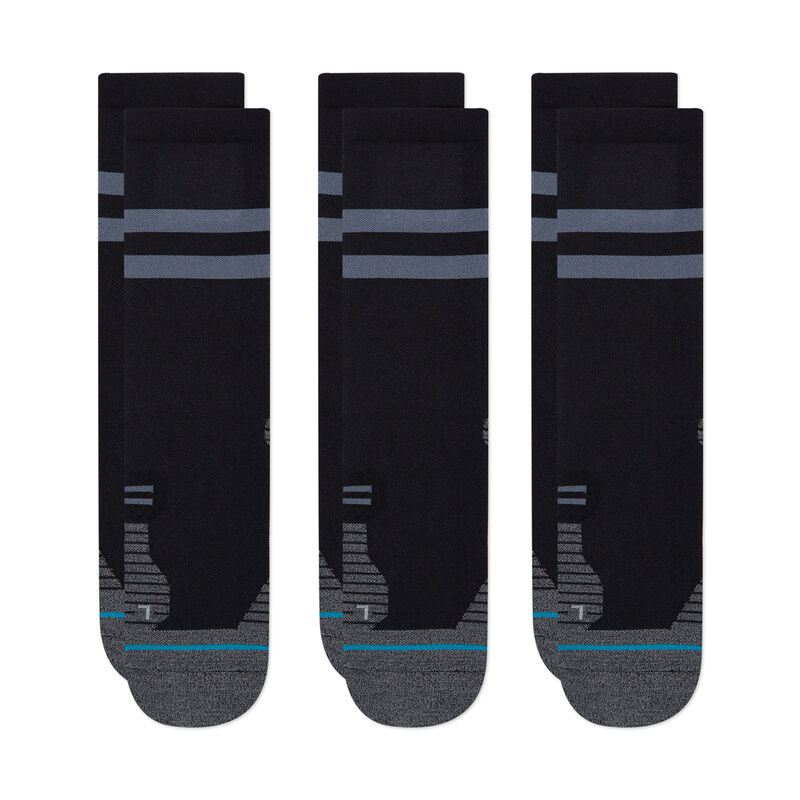Run Light Crew Socks 3 Pack