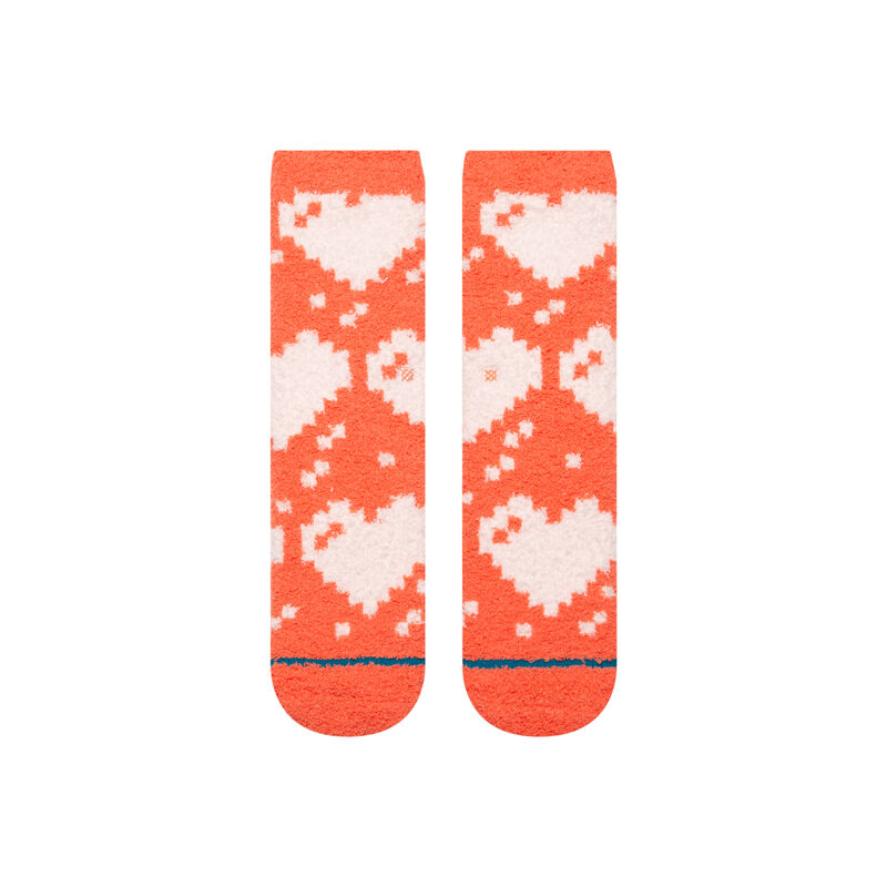 K534D25DIG | DIGI HEARTS CREW | CORAL | L