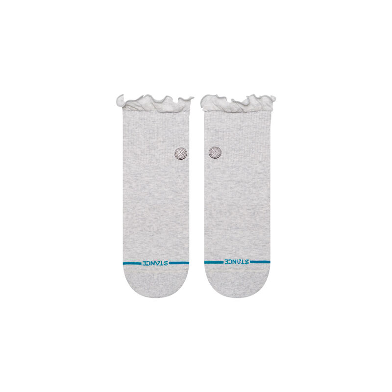 W345BD25RU | RUFFLE ICON QUARTER | HEATHERGREY | S