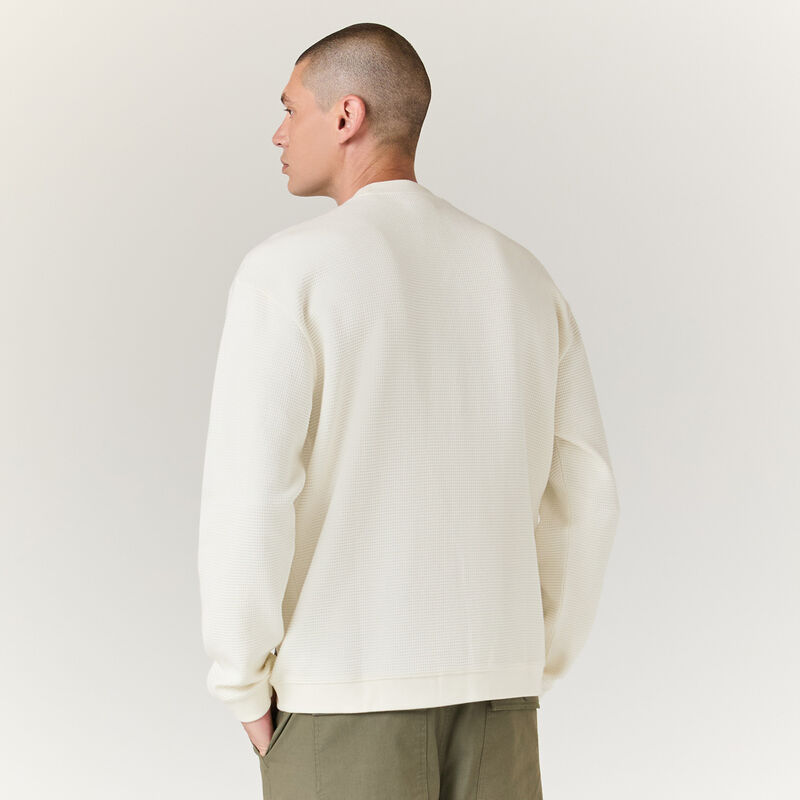 MAPPC25WAF | WAFFLE CREWNECK | CANVAS | S