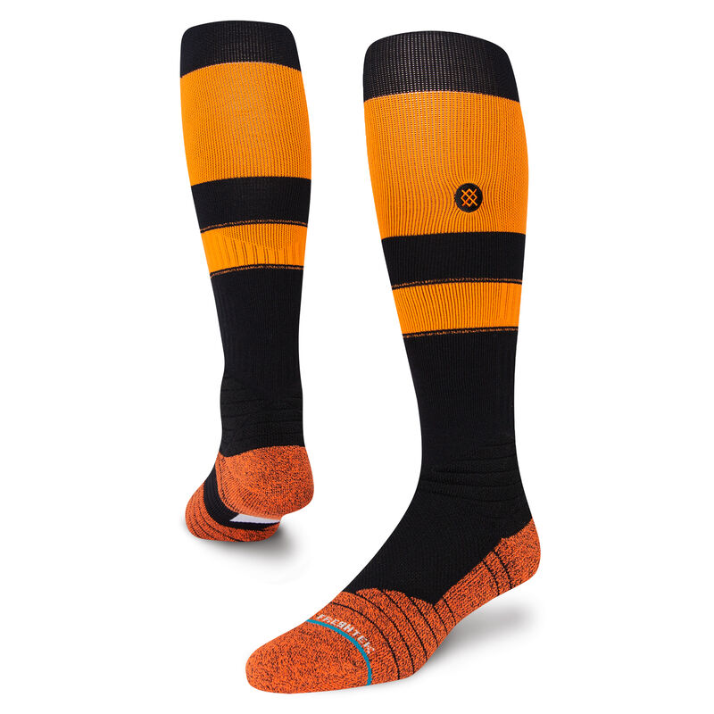 STRIPES OTC 2023 | A759A23STR | ORANGEBLACK | L MLB Diamond Pro Stripes OTC Socks