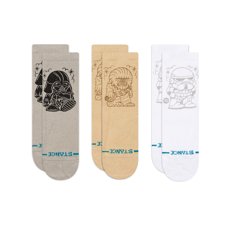 DJ STAR WARS 3-6 MONTHS | B110D24DJ3 | BLACK | 45357 Star Wars|Stance Baby & Toddler Crew Socks 3 Pack