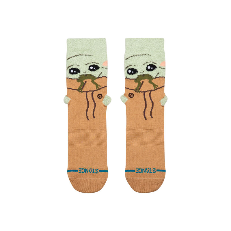 K555D25GRO | GROGU HUNGRY KIDS CREW | GREEN | M