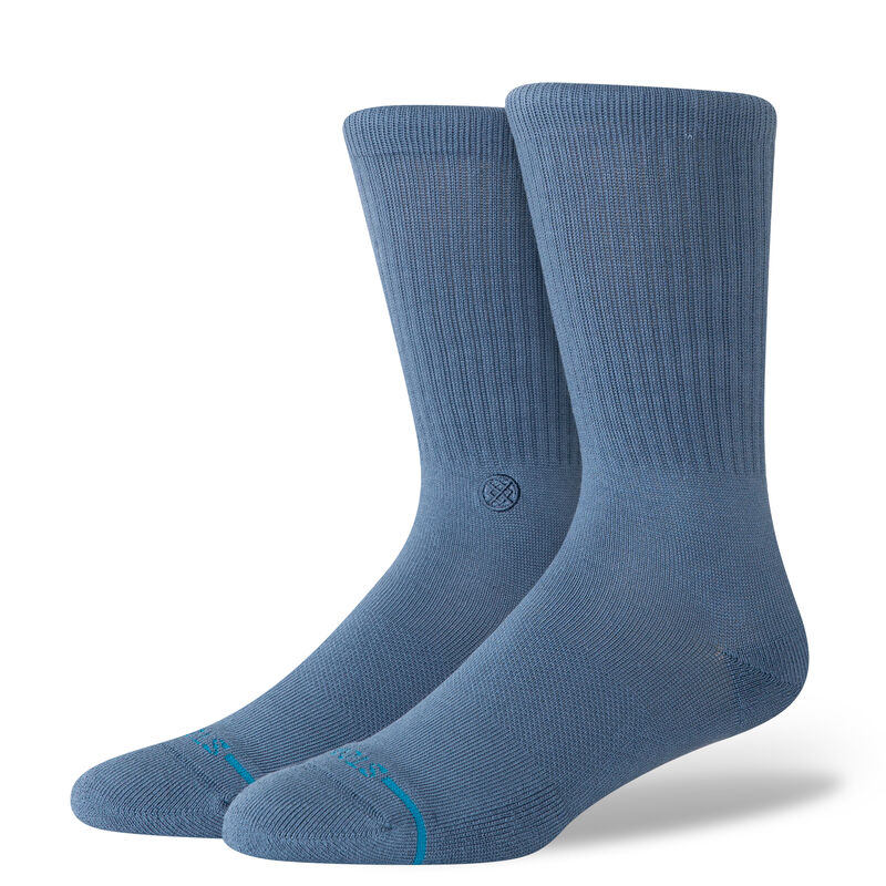 M311D14ICO | ICON | SEABLUE | L Icon Crew Socks