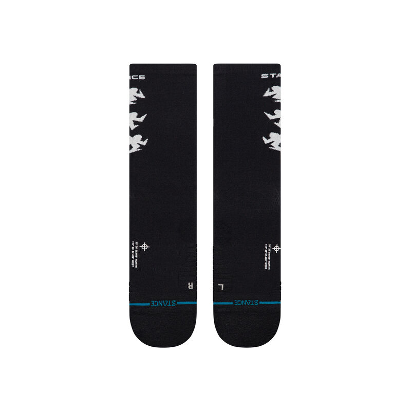 A448D25RUN | RUNNER LIGHT CREW | BLACK | L