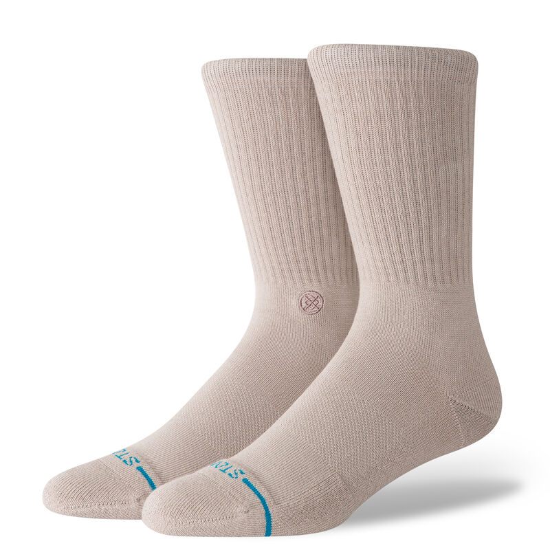 ICON | M311D14ICO | STRINGGREY | L Icon Crew Socks