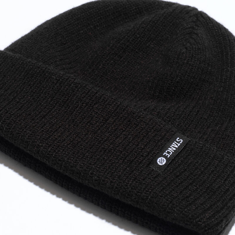 STANDARD SHALLOW BEANIE| A261C21STA | BLACK | OS