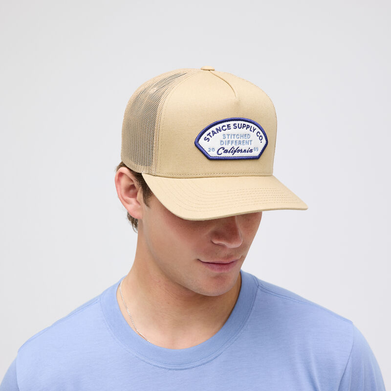 ICON TRUCKER HAT | A304D23ITH | KHAKI | OS image number 4