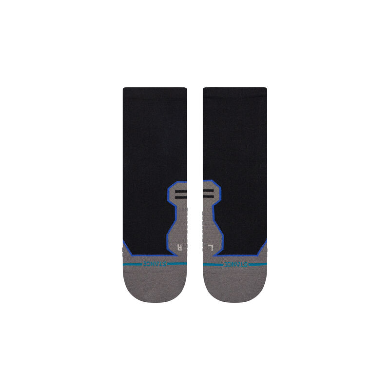A348D25CON | CONTRAST SEAM LIGHT QTR | BLACK | L