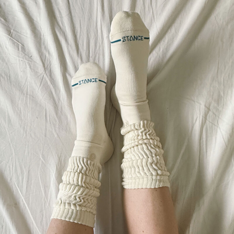 Icon Slouch Crew Socks image number 3