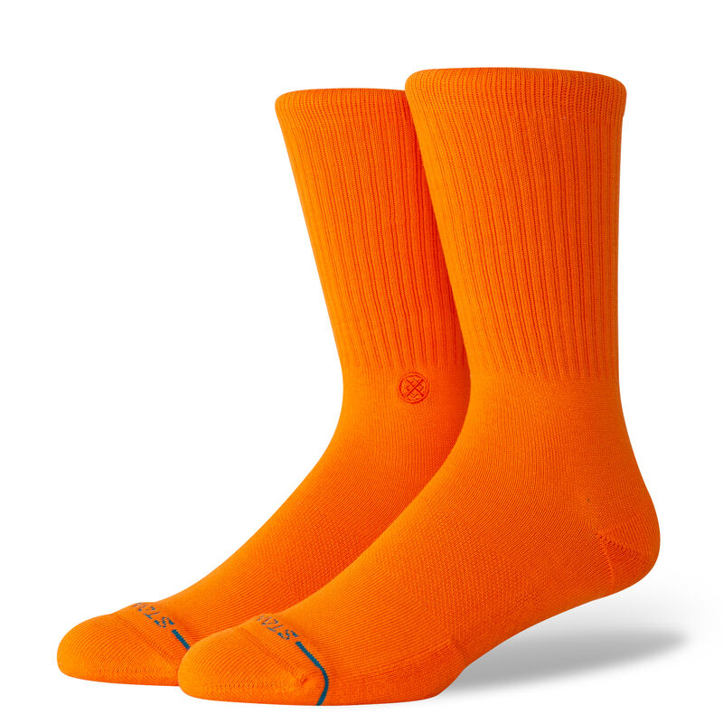 ICON| M311D14ICO | ORANGE | L Icon Crew Socks