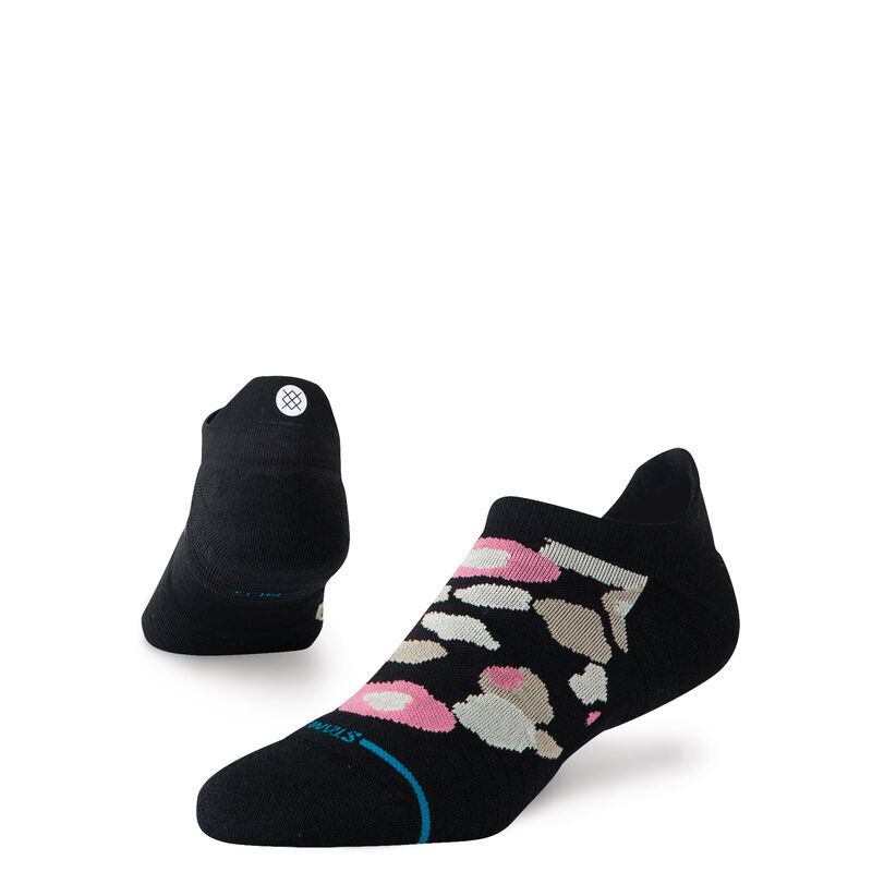 W248C25CAM | CAMO FLORAL LIGHT TAB | BLACK | S Light Performance Tab Socks